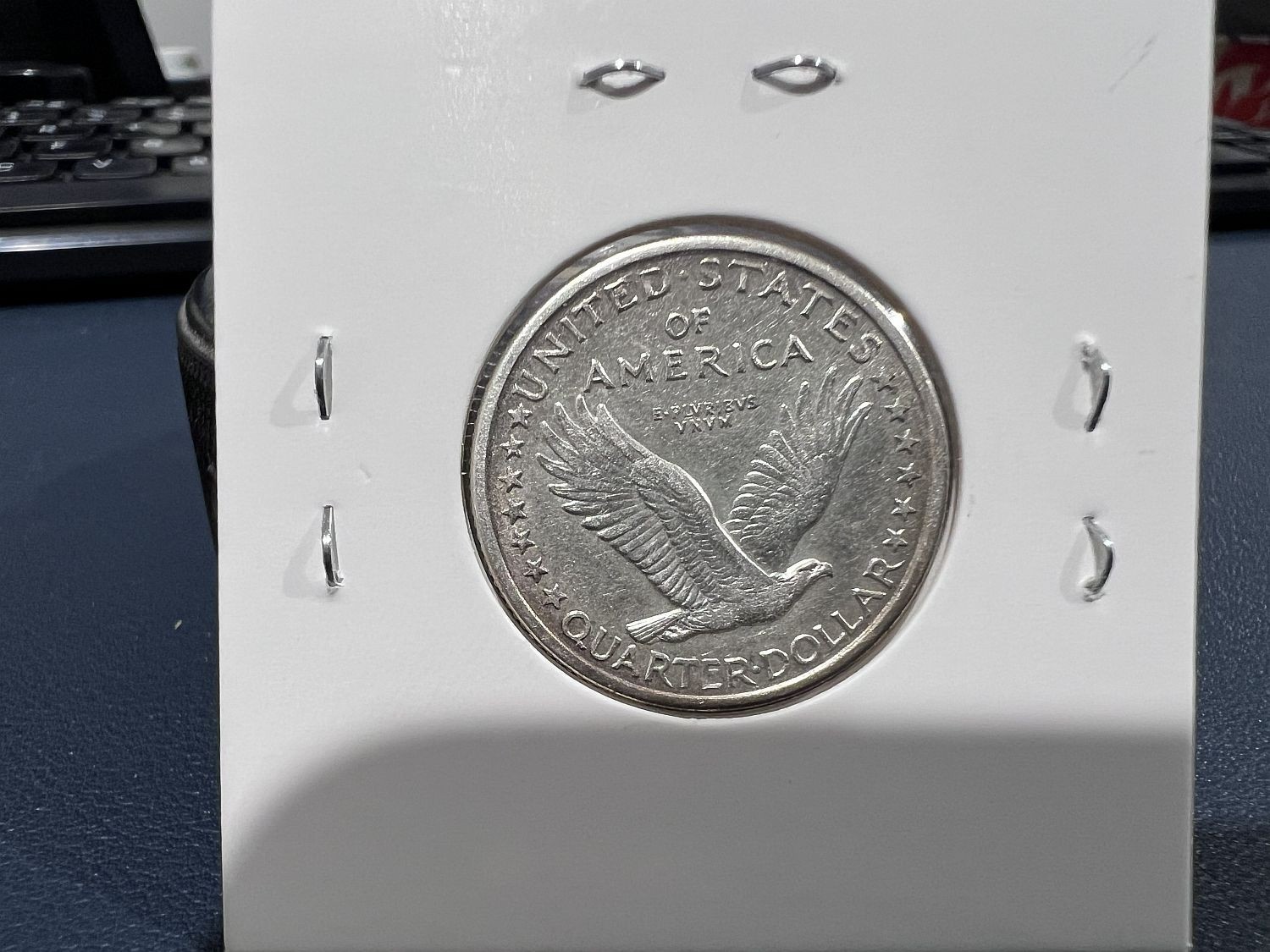 1917-D Ty 1 Standing Liberty Quarter
