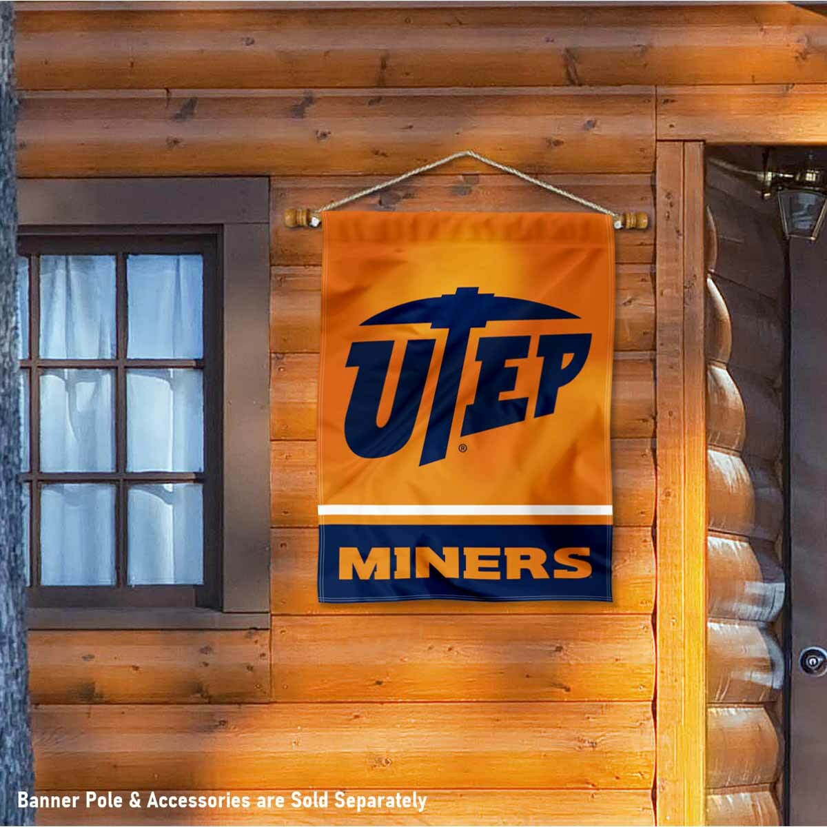 Texas El Paso Miners House Banner Flag