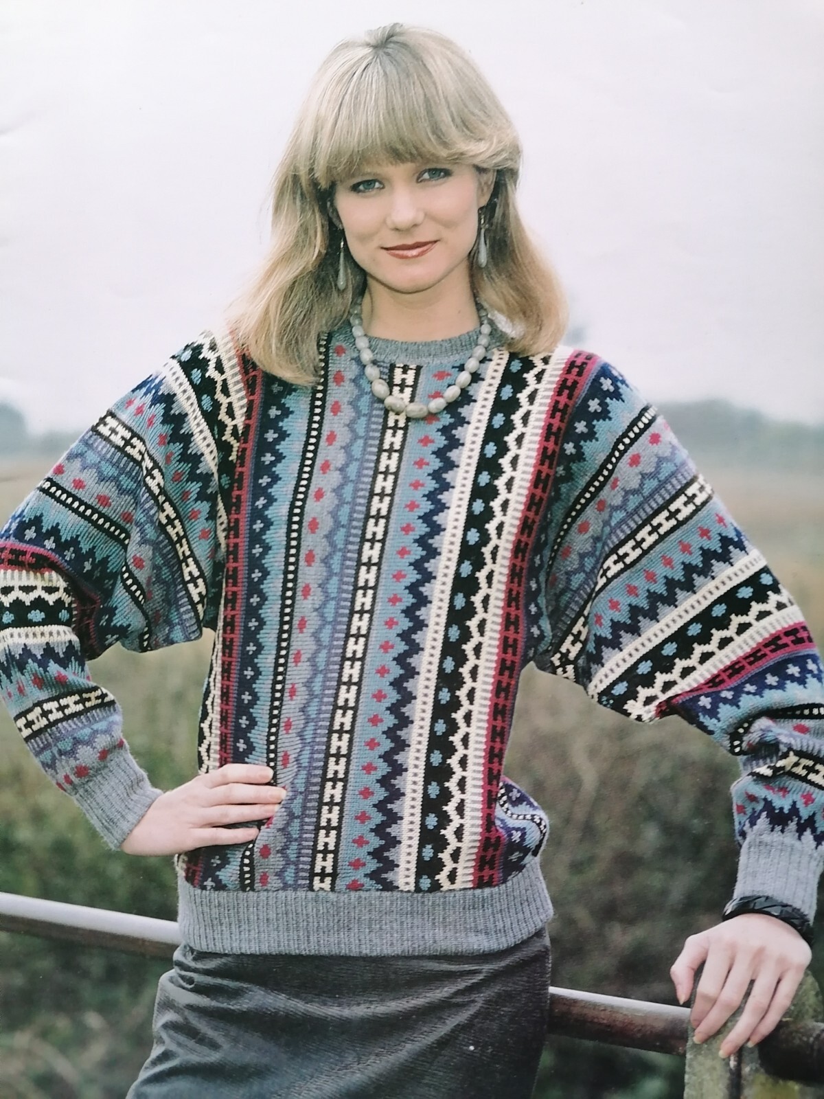 FASHION MACHINE KNITTING BOOK - ARGYLL Knitting Pattern Book 414