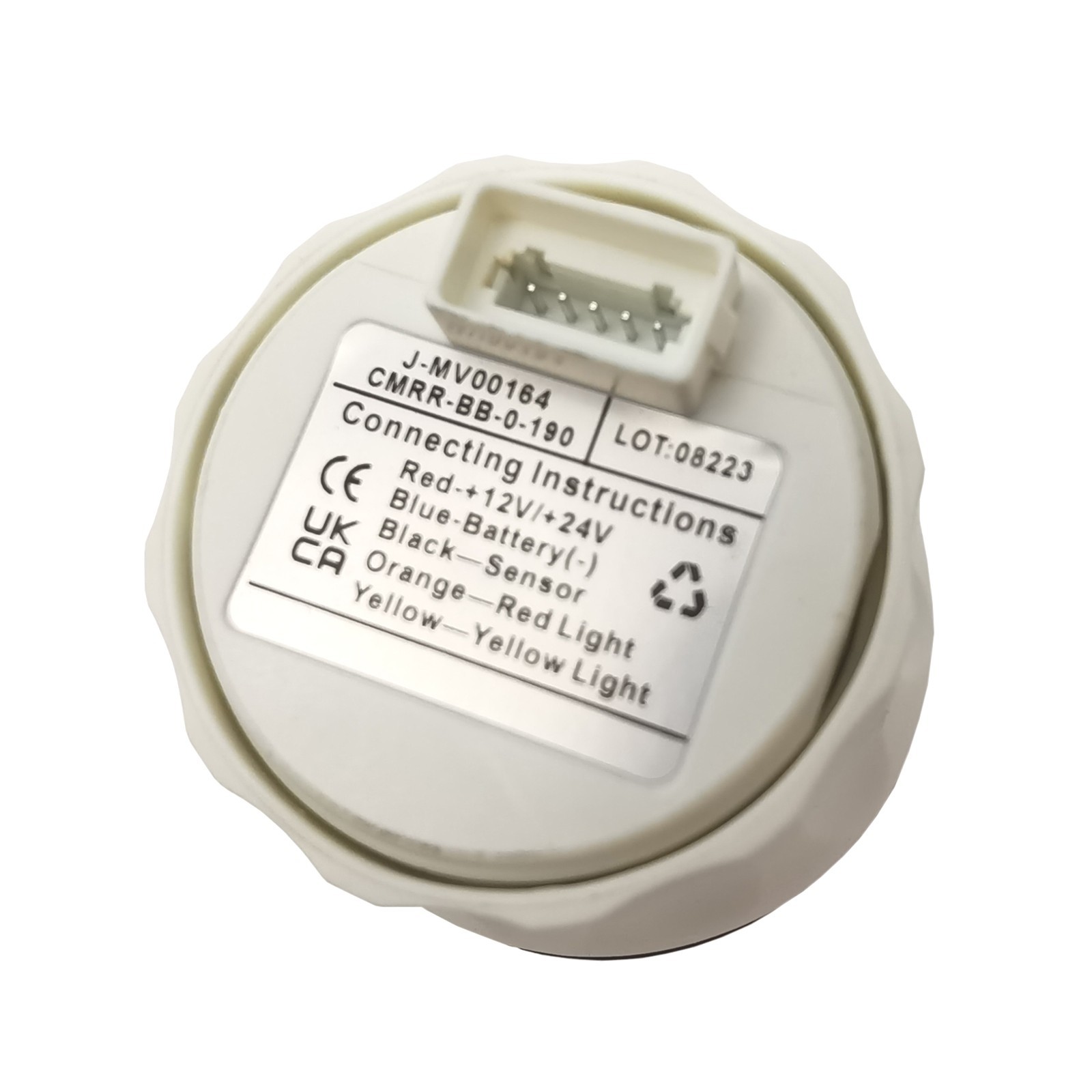 Boat Rudder Angle Indicator Rudder Angle Instrument With Rudder Sensor 0-190Ω