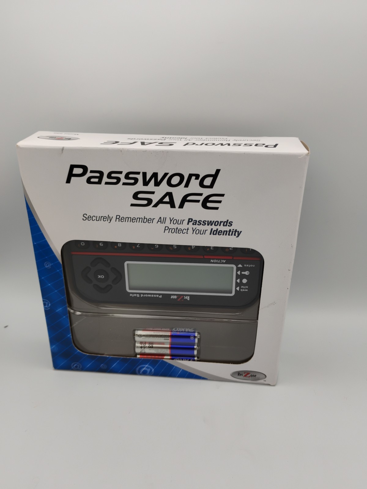Password Keeper Safe Vault Password Organizer RecZone Model 595 Brand New In Box
