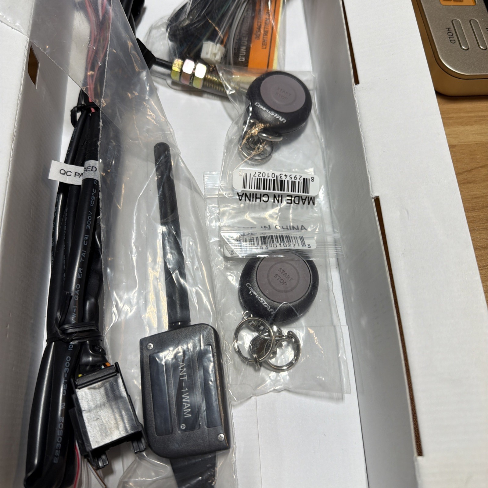 CompuStar T-CH4-1BAM -2 Pc Remote Control Fob NO MODULE !