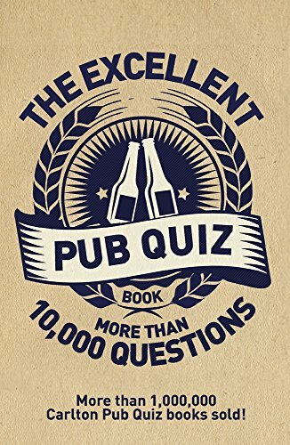 The Excellent Pub Quiz Book By Roy and Sue Preston
