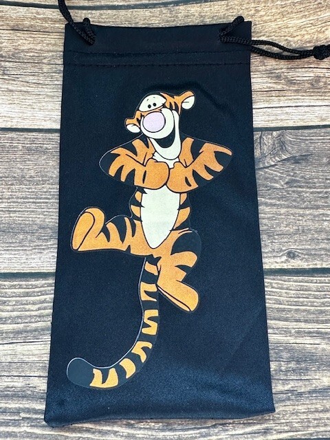 Soft Eye Sunglasses Black Accessory Pouch Pull Top Portable Tigger Bounce RTS