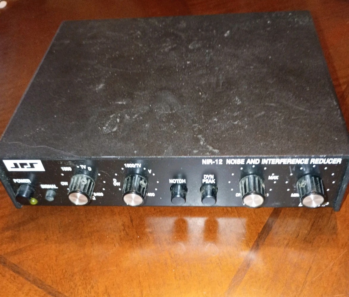 JPS NIR-12 Noise & Interference Reducer Dual DSP *AS IS UNTESTED READ