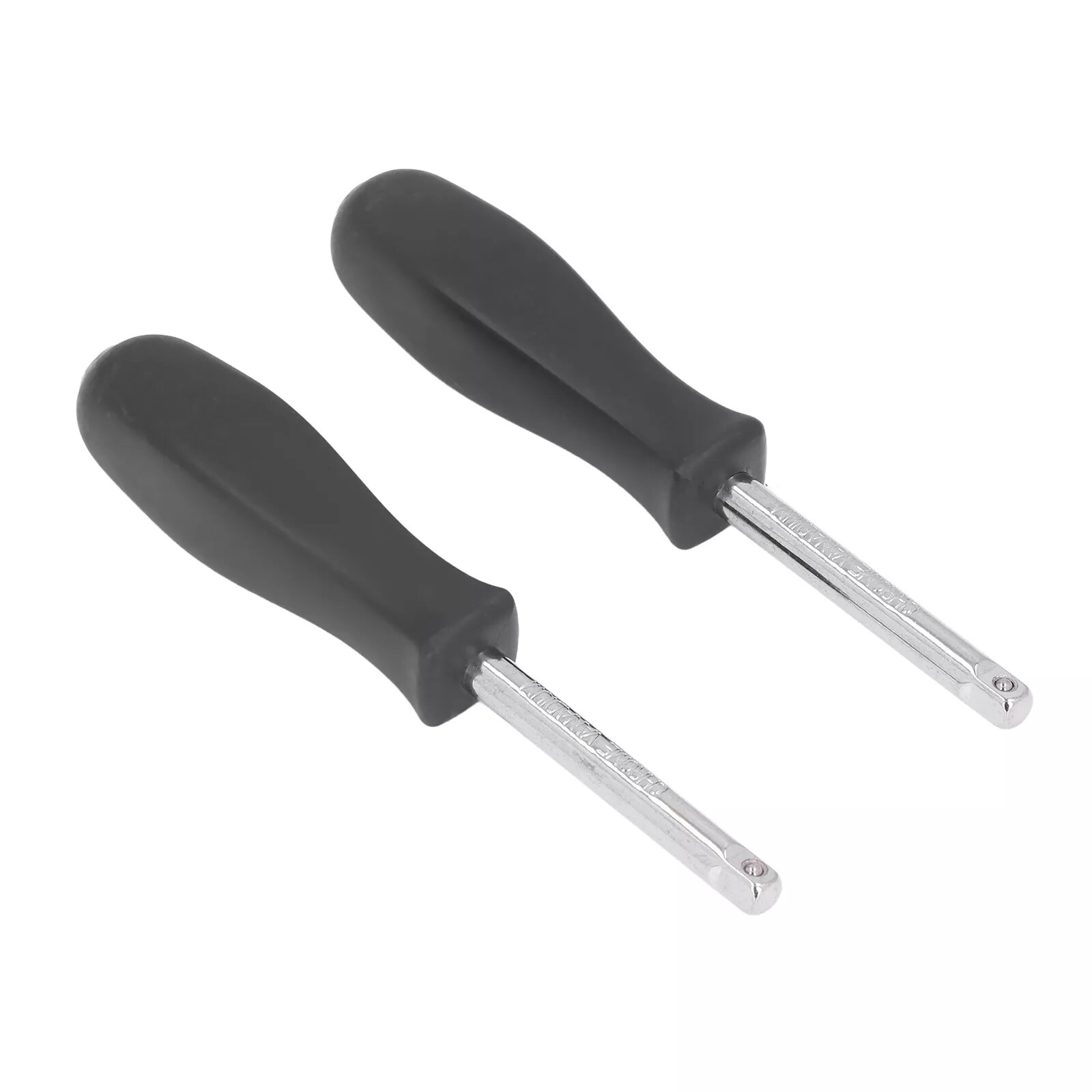 2 Pack 6" 1/4" Drive Spinner Screwdriver Handle Socket Nut Driver Extension Tool