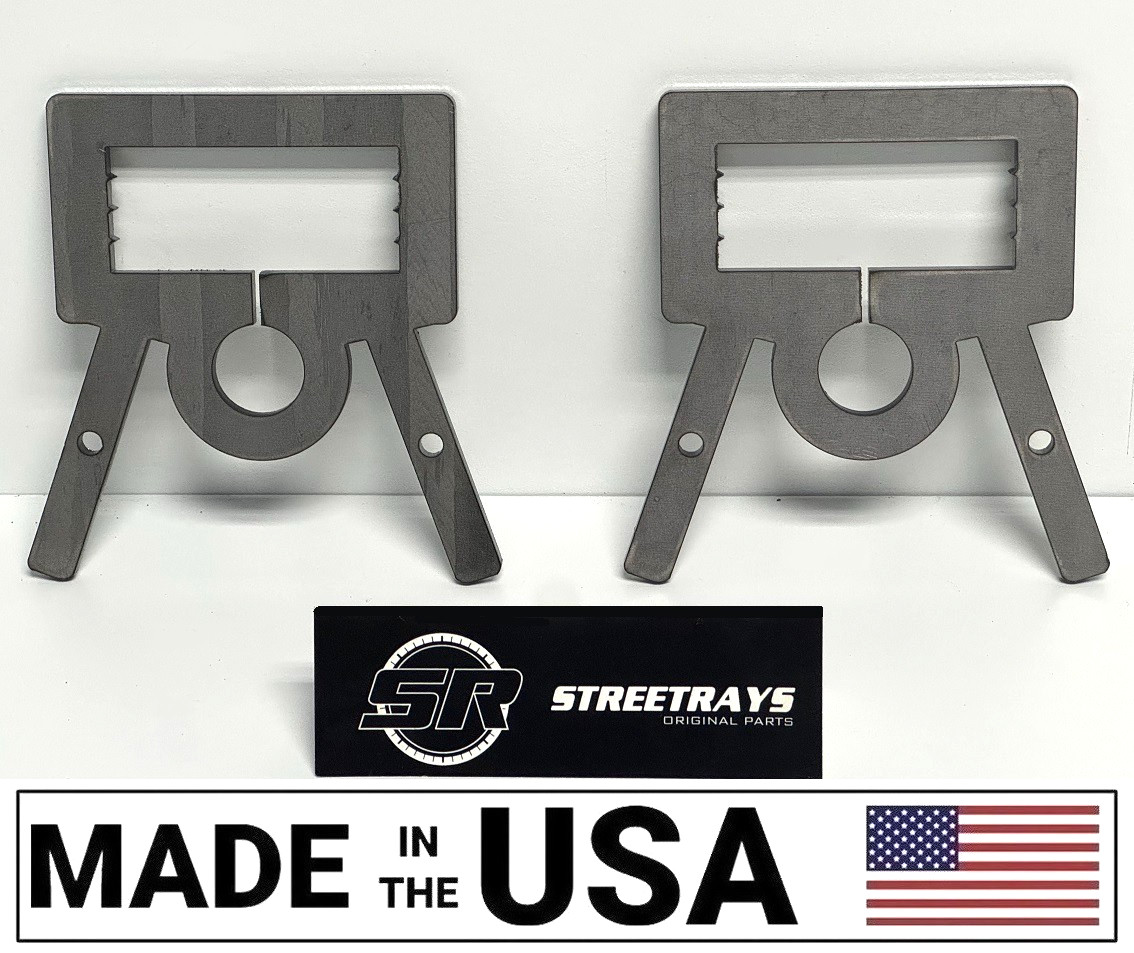 [SR] Steel Shooting Target Stand Brackets Horizontal FLAT 2x4 & EMT Conduit Pipe
