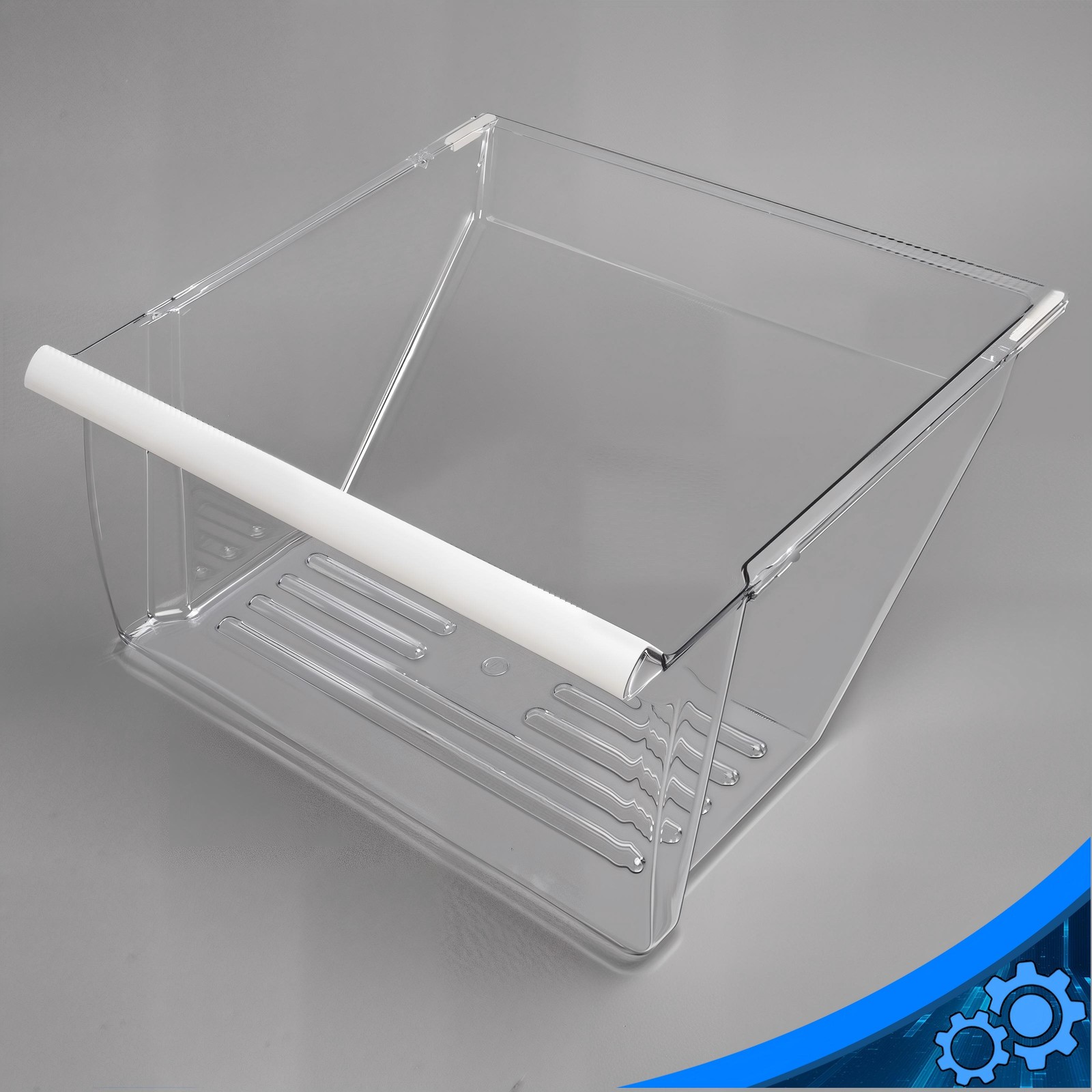 Bottom Clear Crisper Pan Replace For Whirlpool Refrigerator WP2188664 2188664
