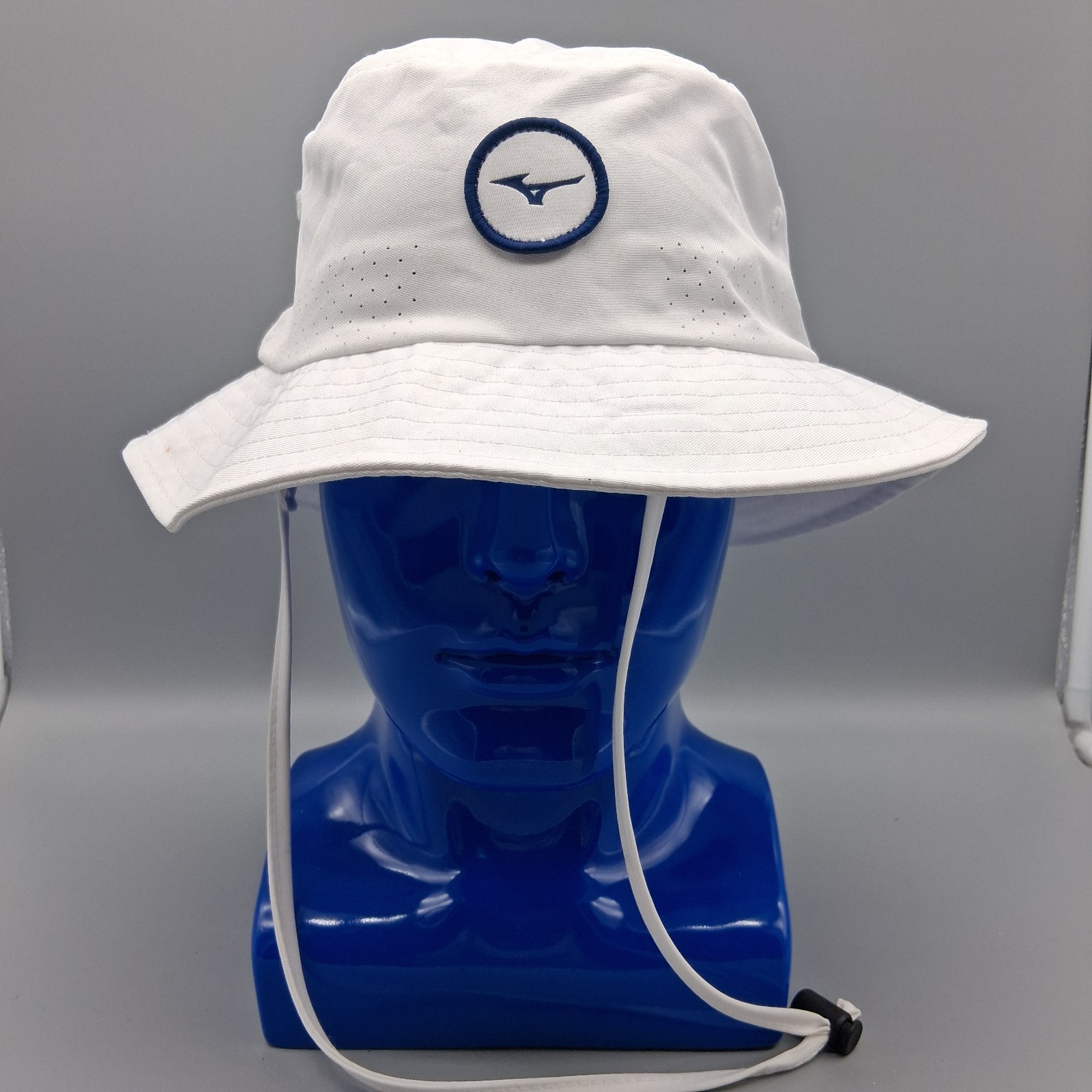 Mizuno White Running Bucket Hat Size  S/M