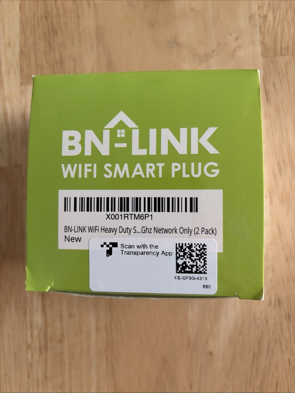 BN-Link Wifi Smart Plug - 2 Pack  With Instructions - Alexa & Google - Open Box
