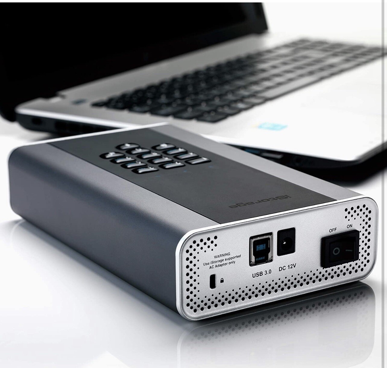 iStorage diskAshur DT2 4TB Desktop External Encrypted Hard Drive NEW
