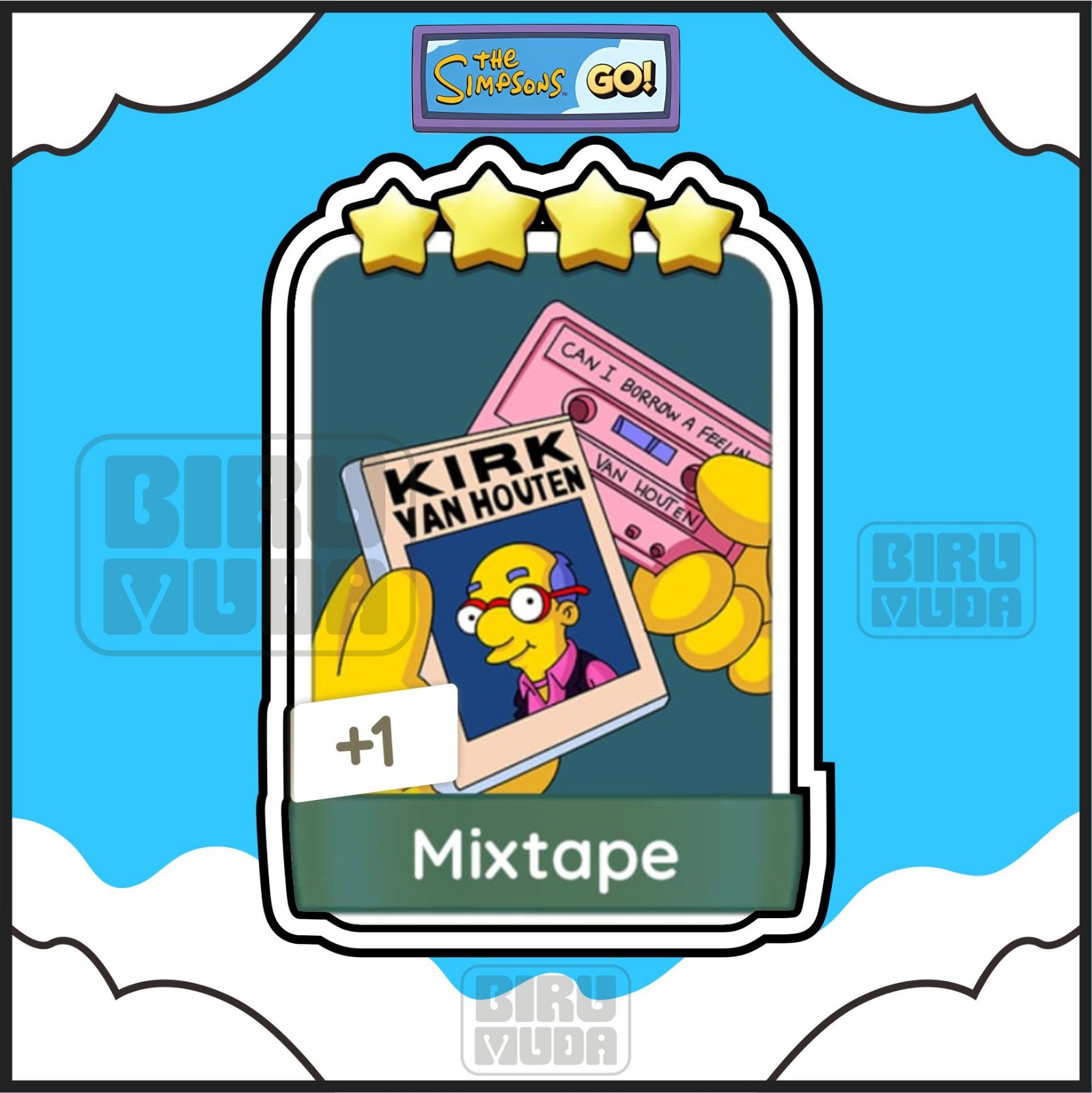 Mixtape_⭐mono_poly⭐_4 Star Sticker_⭐go_Fast respond 24/7