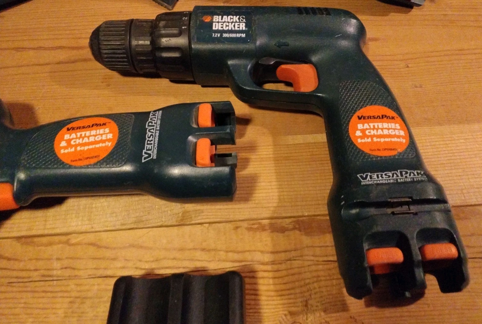 Black & Decker Versa Pak Tools Lot UNTESTED No Batteries