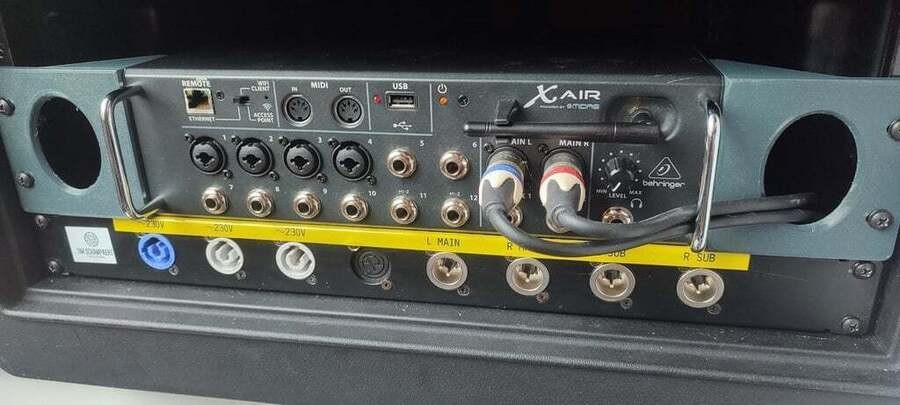 Rack Ears (2-Pack) for Behringer XR12 X Air Digital Mixer