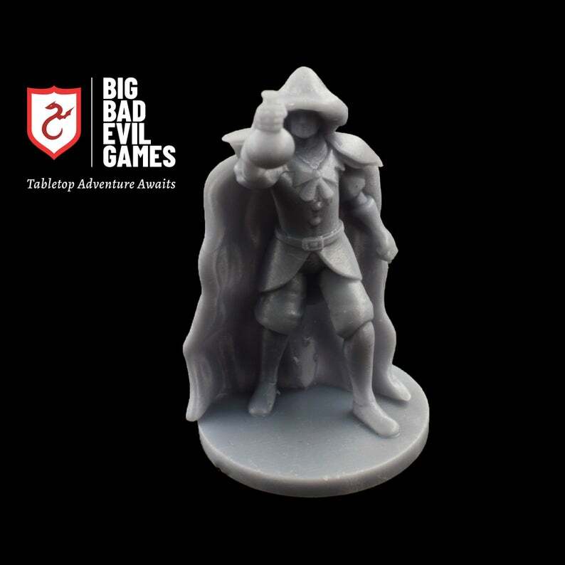 Alchemist Artificer Mini | 32mm scale for Pathfinder and D&D Tabletop Adventures