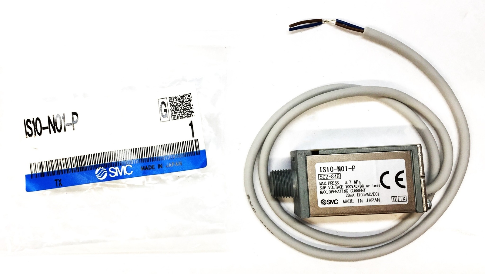SMC Pressure Switch IS10-N01-P NOS