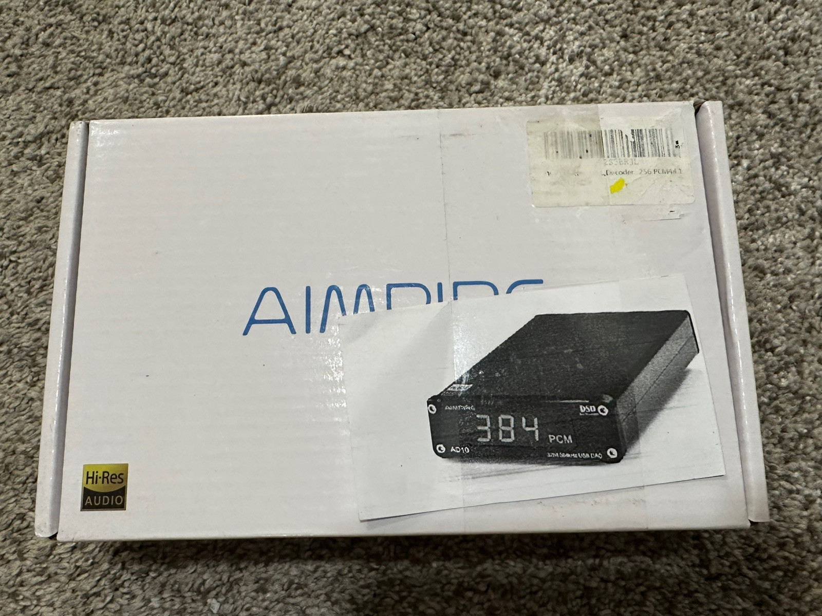 Aimpire AD10 DAC Decoder USB In 32 Bit 44.1-384 kHz Opt Coax Out 192kHz 24 Bit