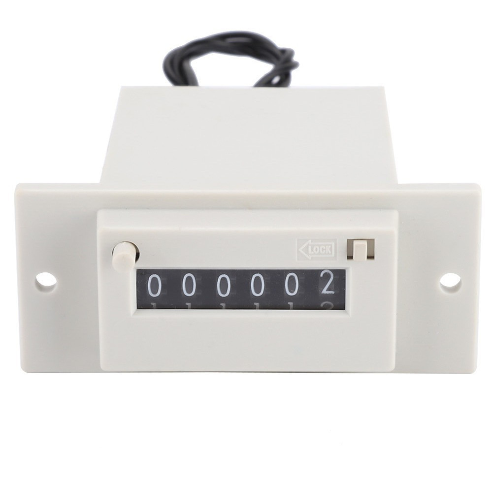 Electromagnetic Counter 6 Digit Pulse Signal Counter CSK6-YKW