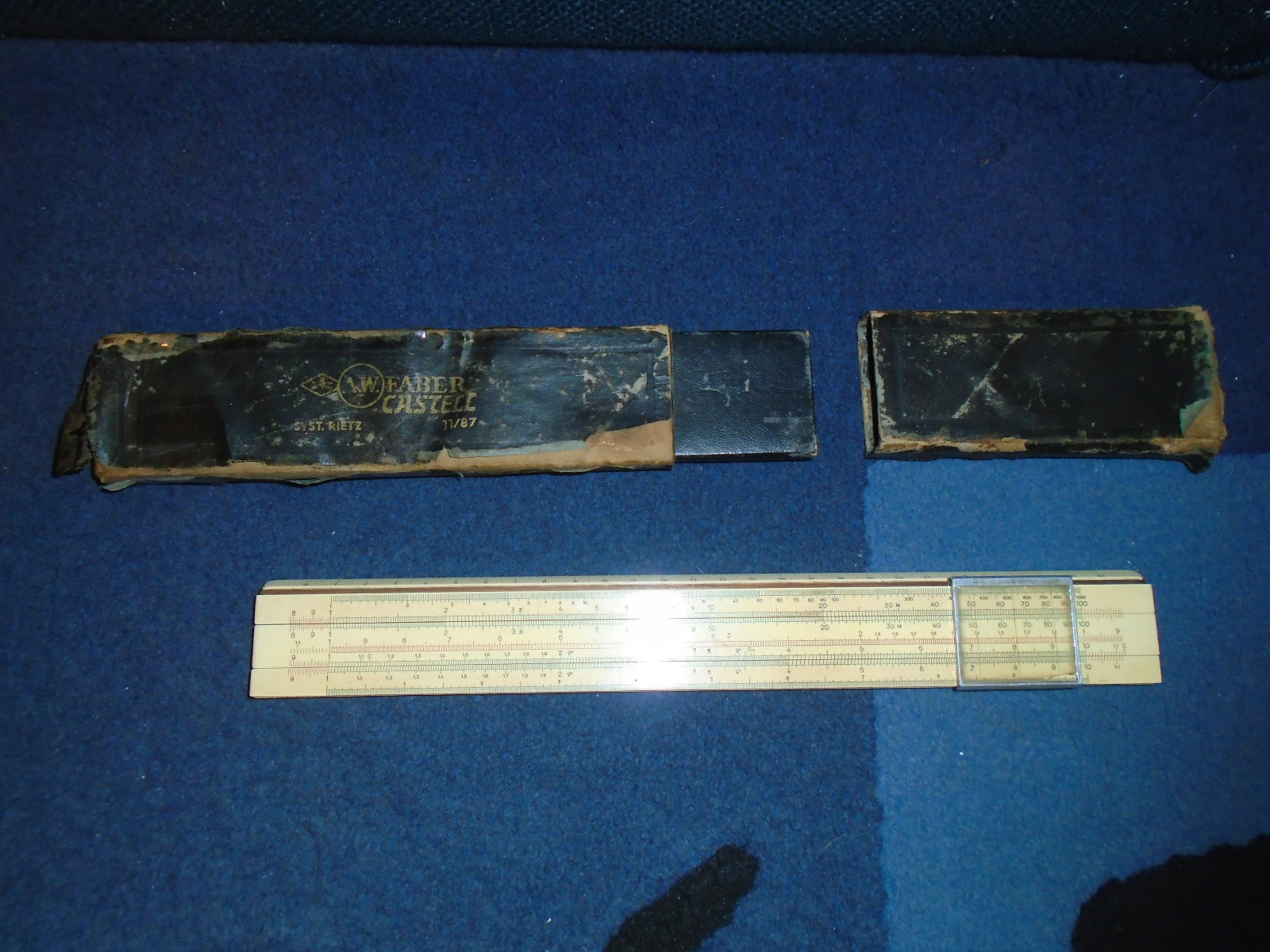 A.W. FABER-CASTELL 11/87 - GERMANY - SLIDE RULER