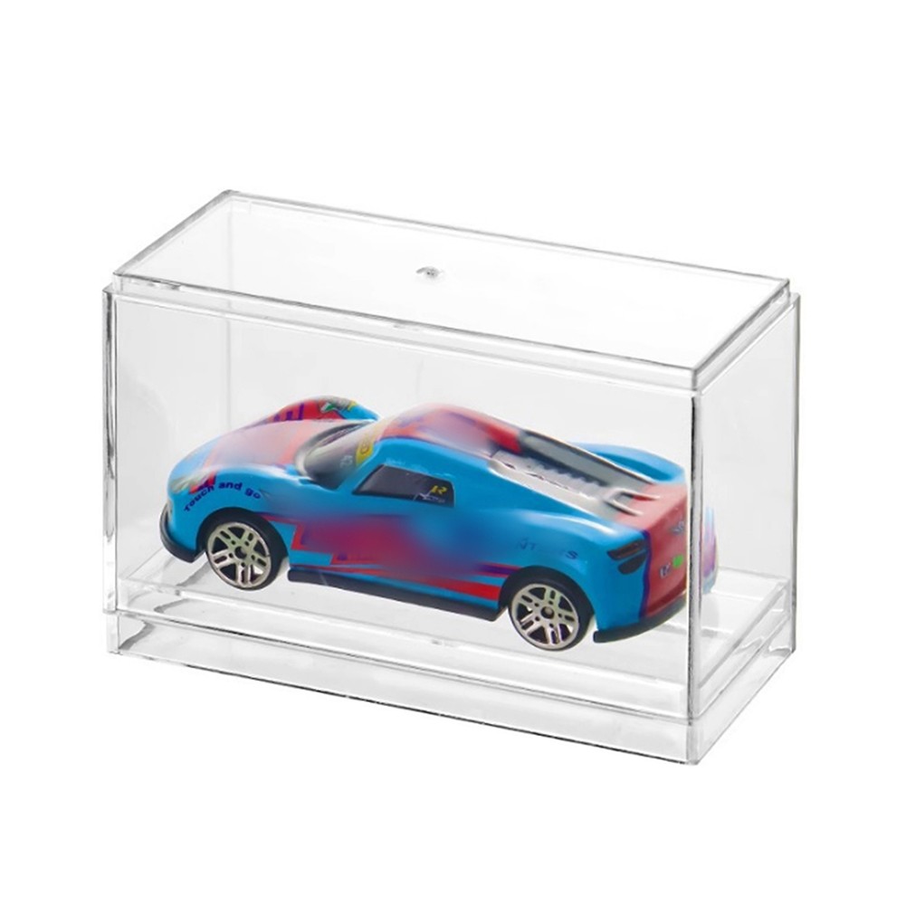 5PCS Toy Car Model Display Boxes 1/64 Scale, Model Car Display Case Protector