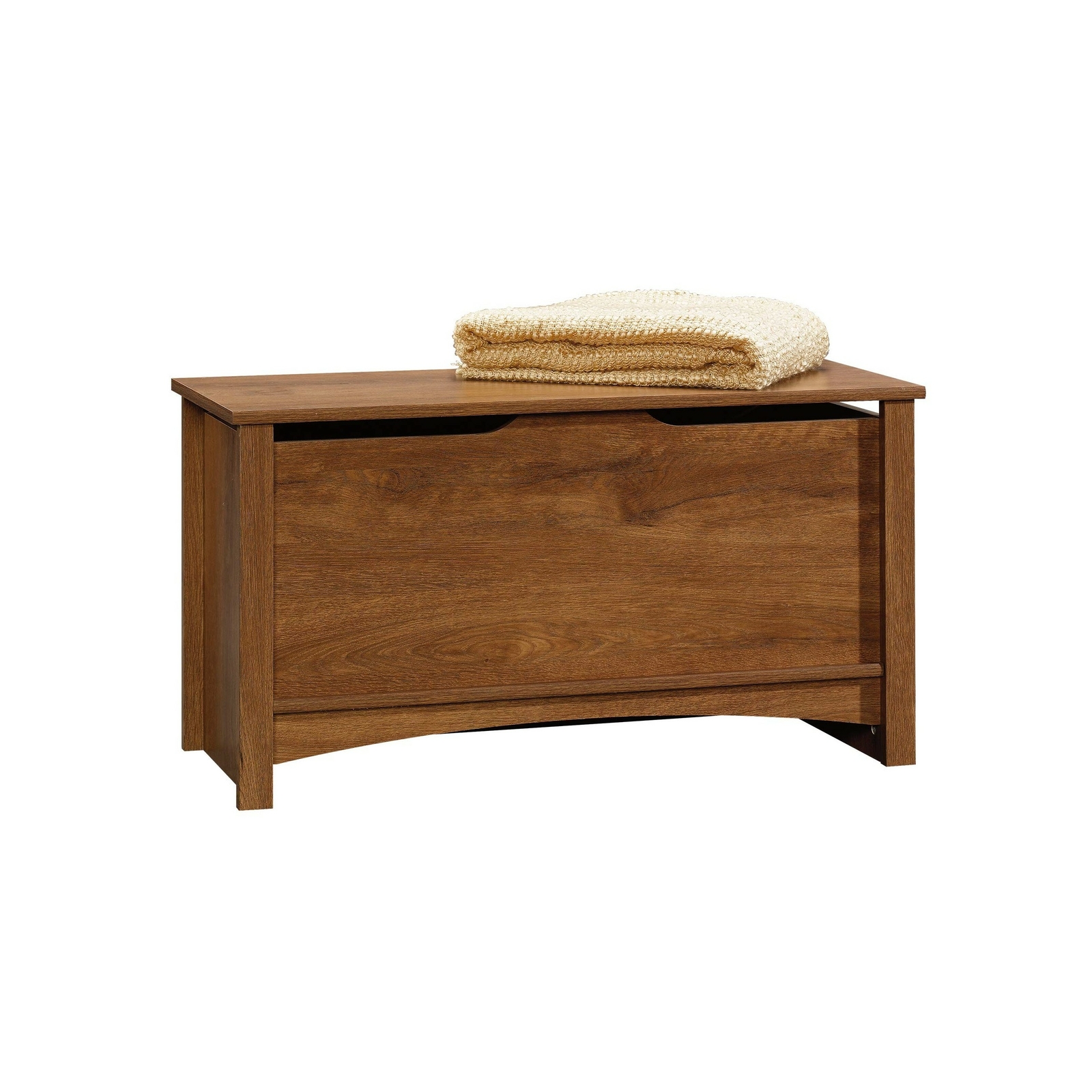 Sauder Shoal Creek Storage Chest, Oiled Oak finish