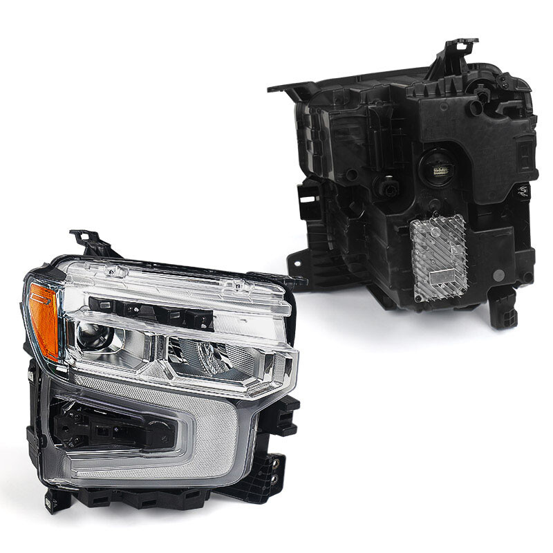 For 2022-2025 Chevy Silverado 1500 LT RST Chrome Full LED Headlight Passenger RH