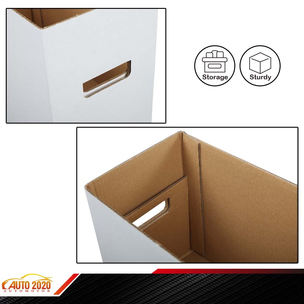 3X Short Comic Book Storage Boxes Holds 150 175 Stackable Archival Cardboard New