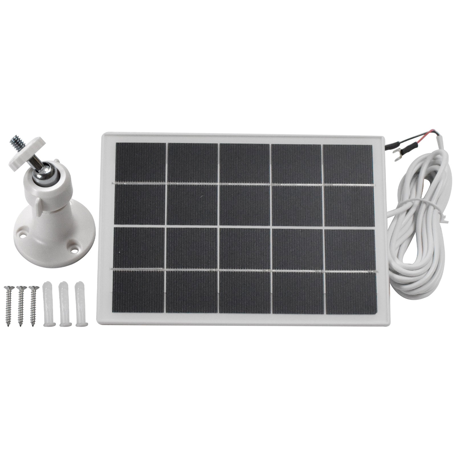 Solar Panel for Ring Doorbell, 3W Solar Panel Charger