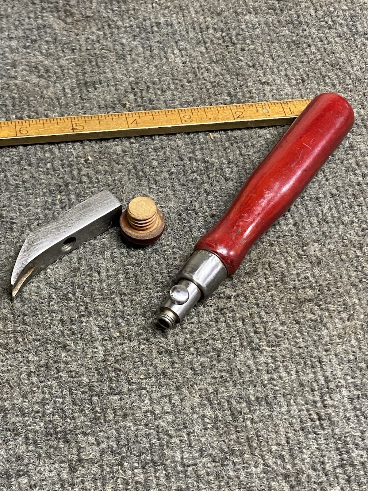 Vintage 5 Oz Claw Hammer With Hollow Handle For Storage Japan