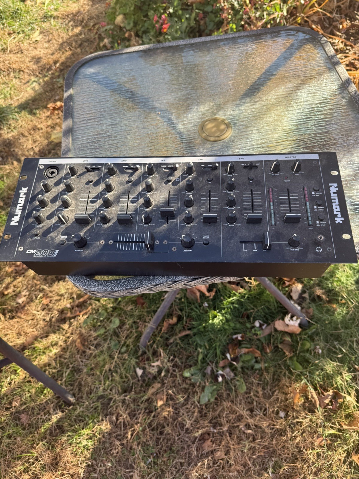 Numark CM200 DJ Microphone Mixer / Mixing Board