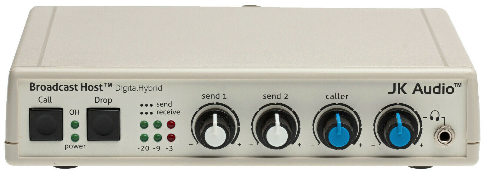 JK Audio Broadcast Host Audio Console Phone Line Interface Digital Hybrid IFB