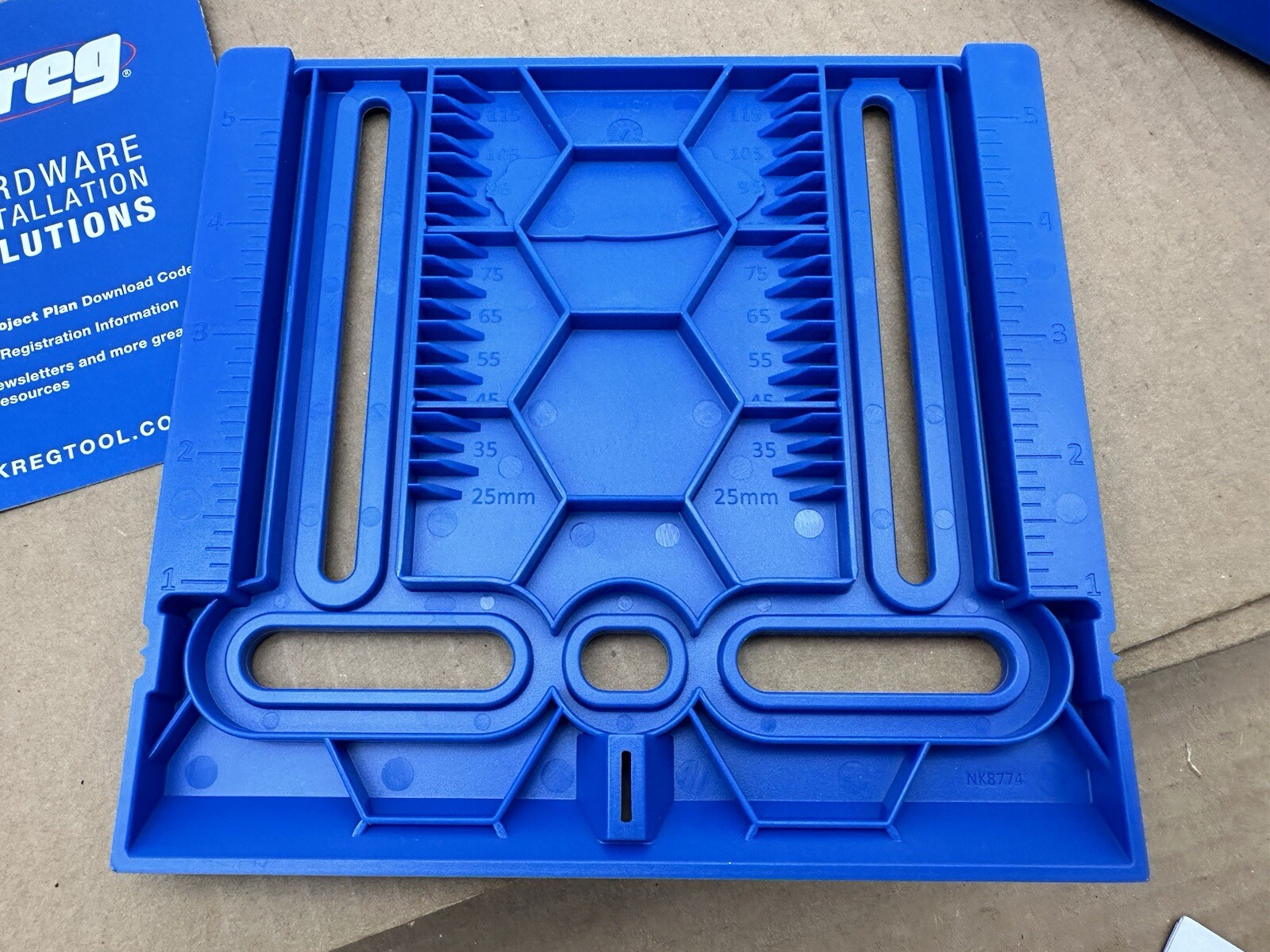 KREG KHI-PULL Cabinet Hardware Jig 1 pc