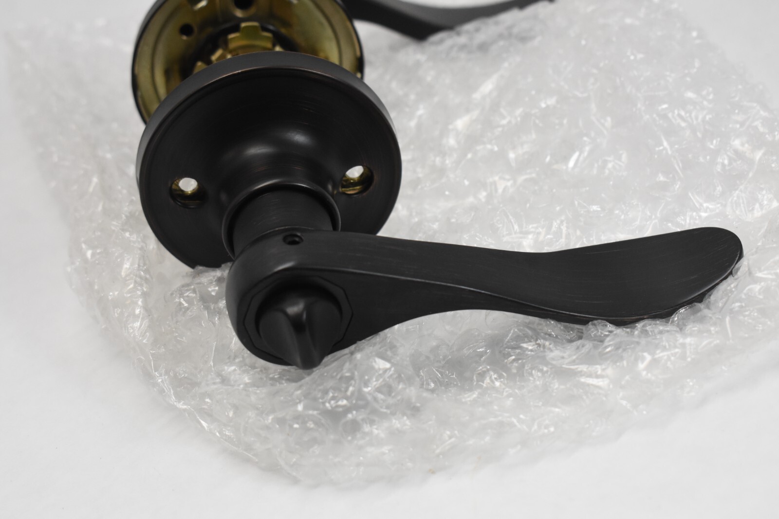 Door Lock 021222 DL12061ORBBK F05M101 Replacement Door Knobs Rubbed Bronze