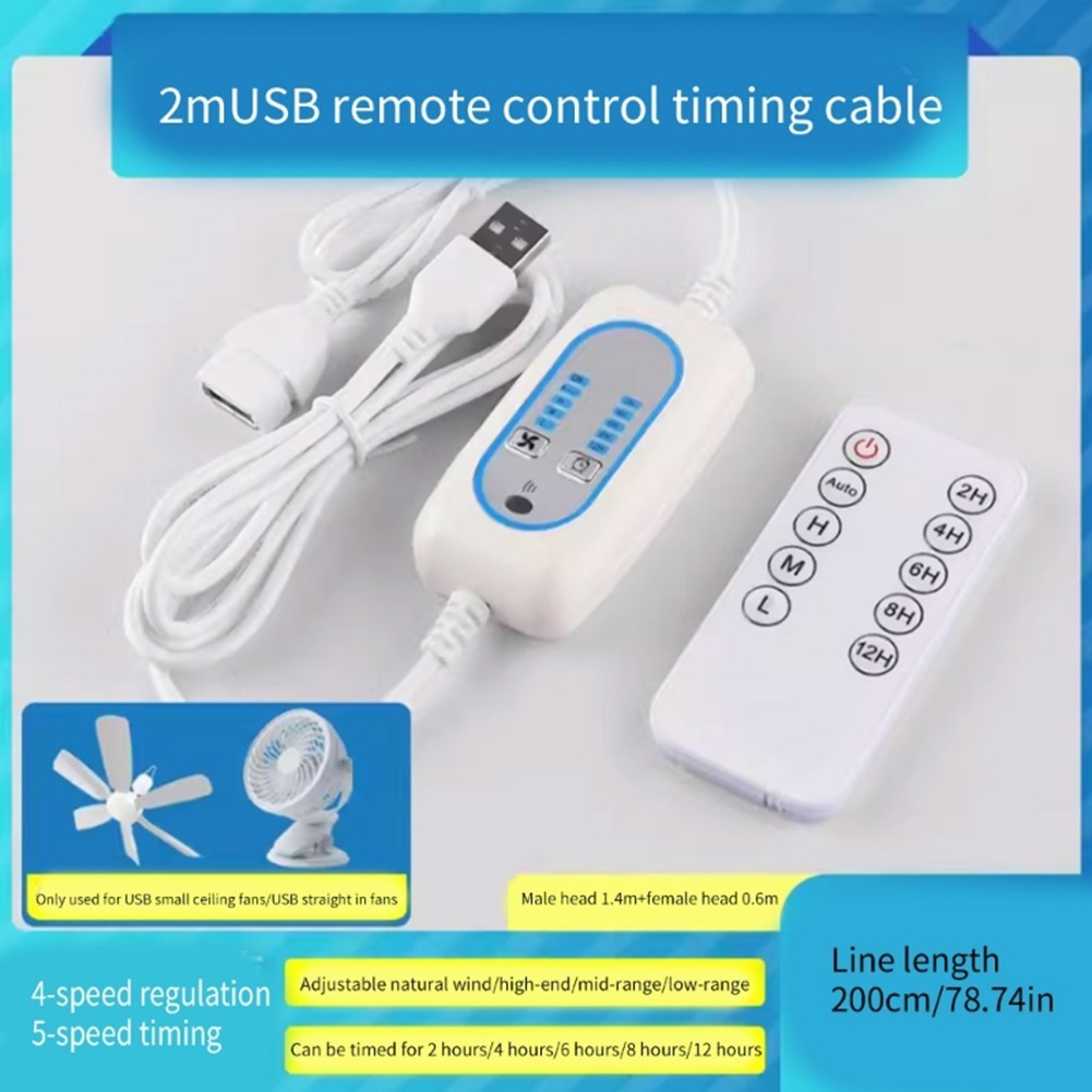 Easily Adjust Your For USB Fan Speed with This Innovative Timer Switch