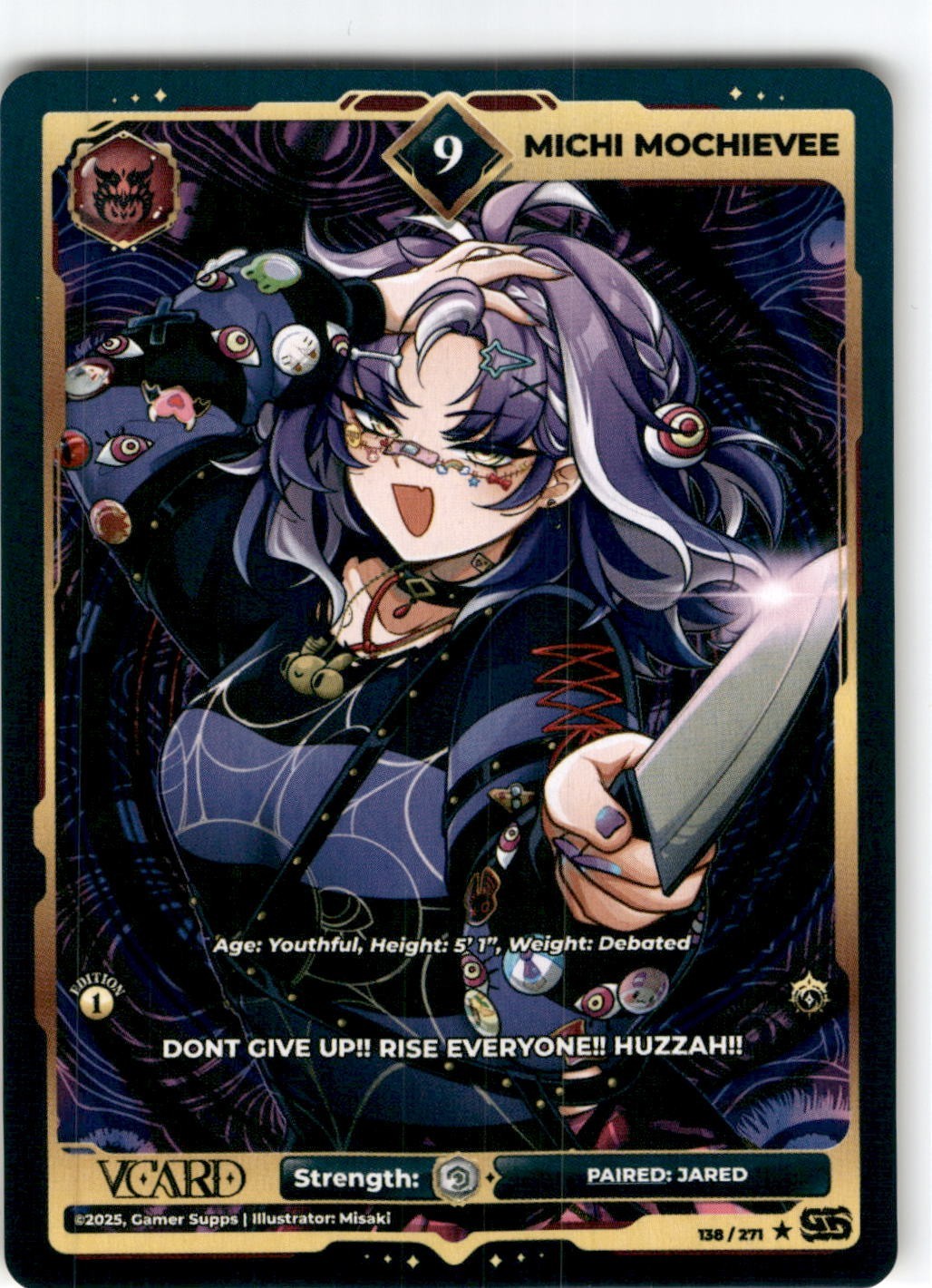 VCard Divine Chaos First Edition  9   Michi Mochievee