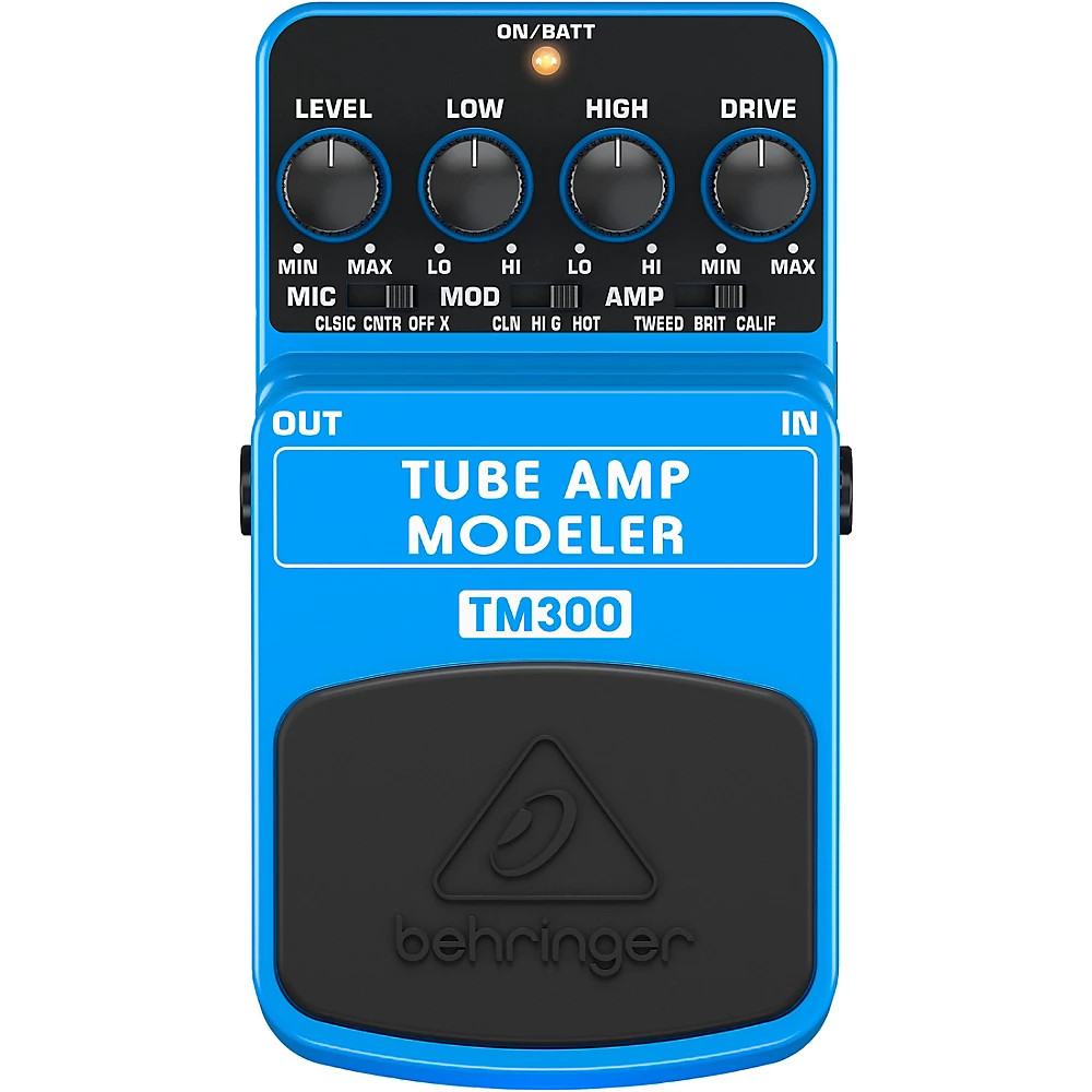 Behringer TM300 Tube Amp Modeler Effects Pedal