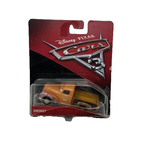 Disney Cars 3 Smokey Pickup Truck Diecast 1:55 Scale FREE SHIPPING!