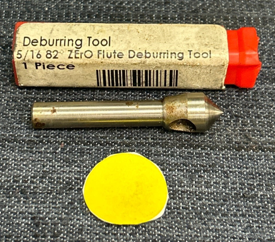 KEO DEBURRING TOOL PART NO 53510  5/16"  82°  ZERO FLUTE