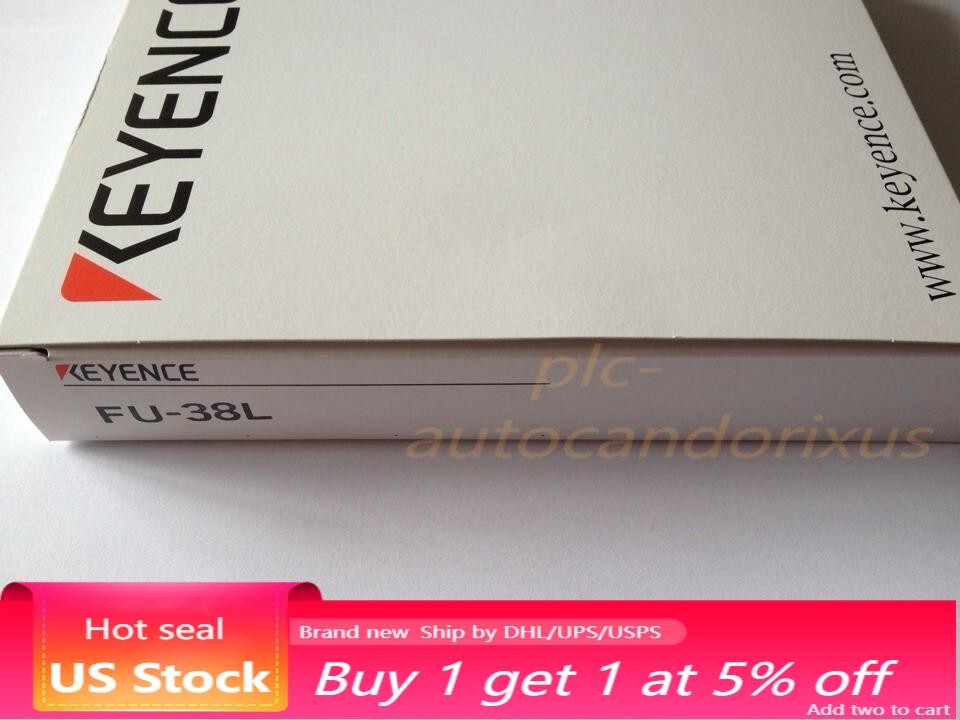 KEYENCE FU-38L Fiber Optic Sensor FU38L New In Box Fast Shipping