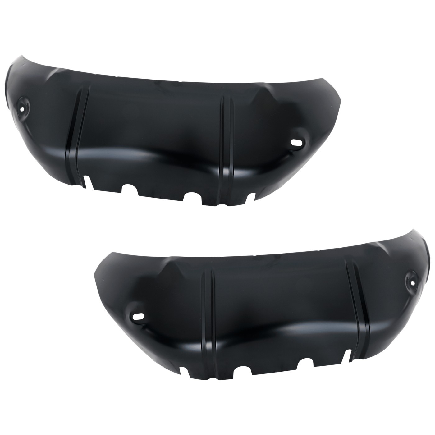 Set of 2 Wheelhouses Inner Fender Rear Driver & Passenger Side Left Right Pair