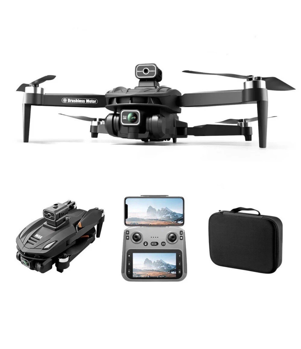 V168 Max Drone 8K 5G GPS Professional HD Aerial Photography Dual Camera Obstacle