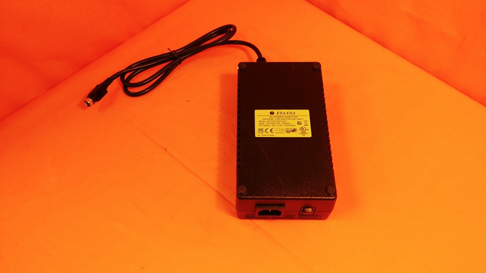 ETA-USA AC Power Adapter DTE150-24SX-W-F  100-240V-2A, 50/60Hz