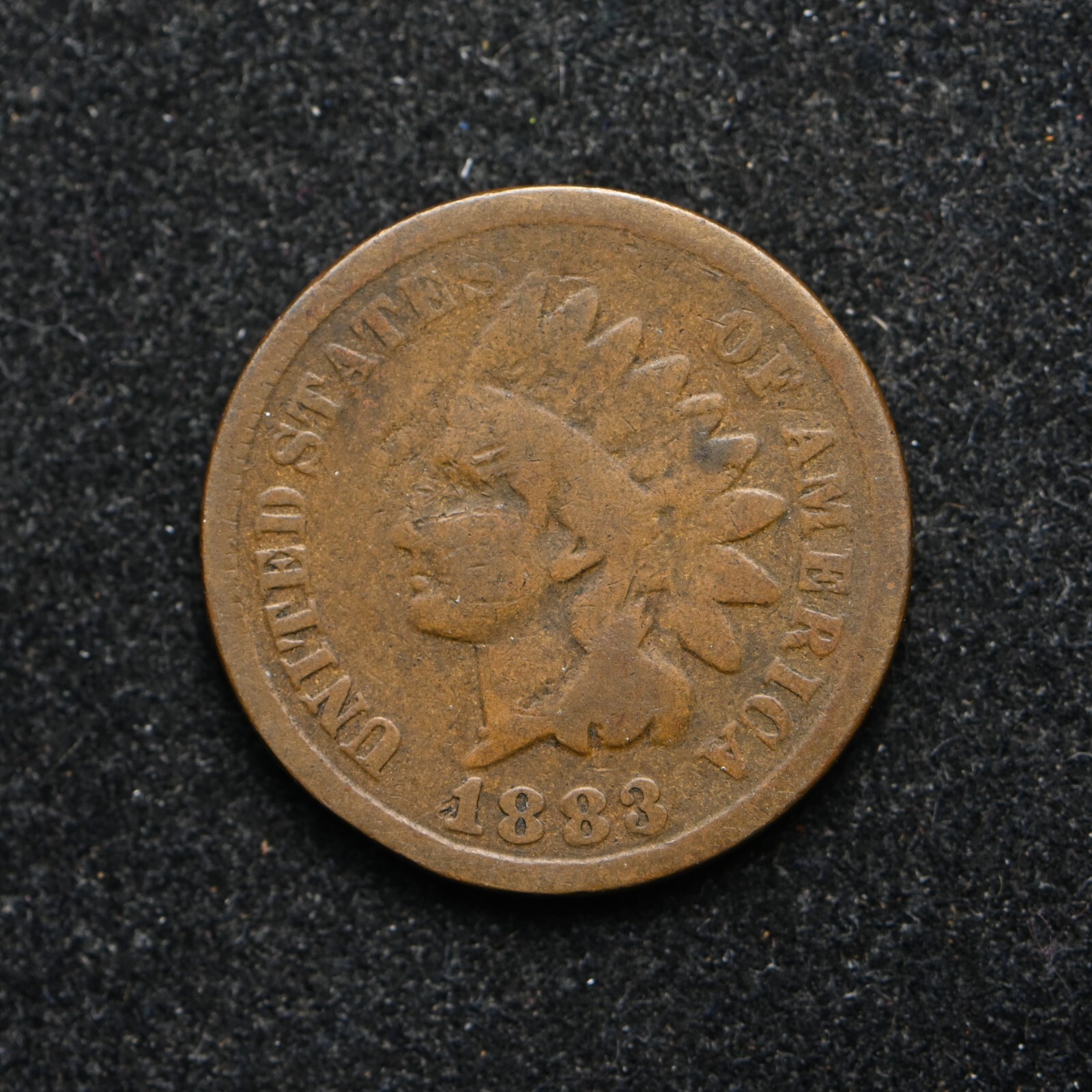 1883 Indian Head Cent (ab3105)