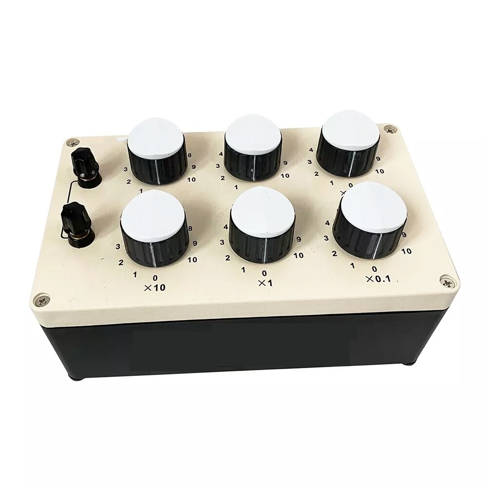 Precision Adjustable DC Resistance Box Resistor DC Decade Resistance Box