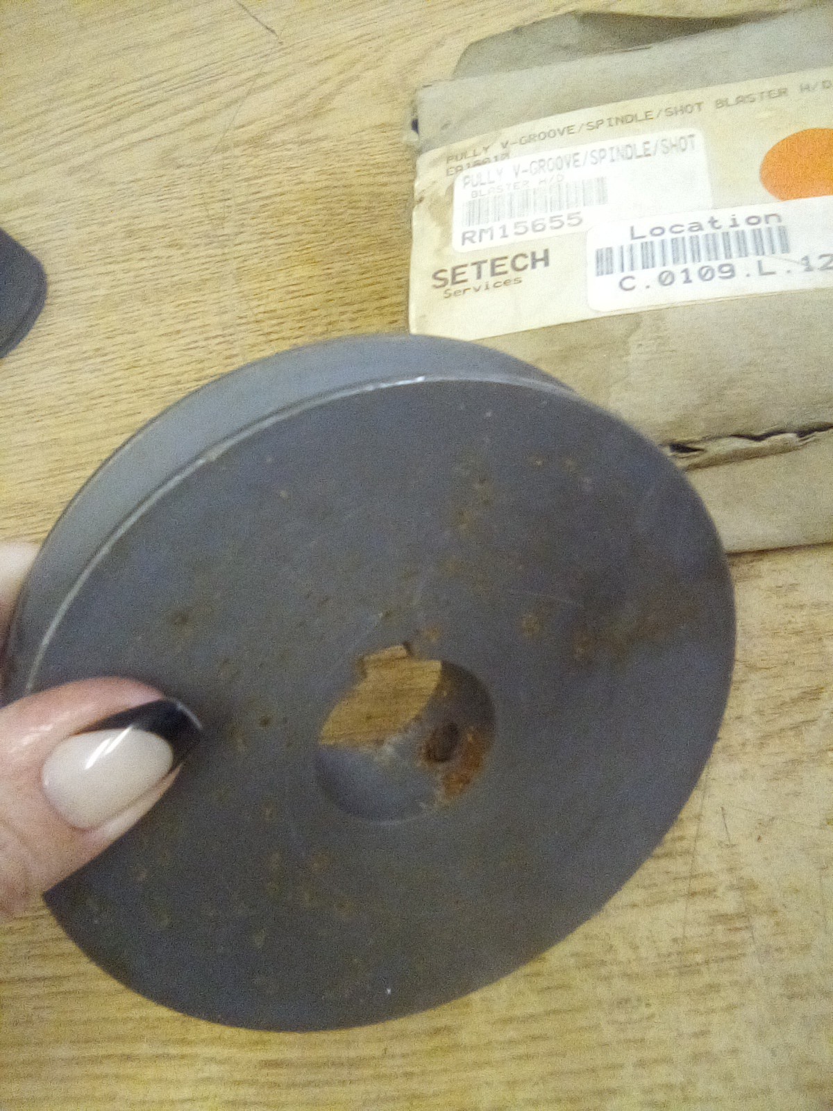 Setech EA16010 Pulley V-Groove "READ DESCRIPTION"