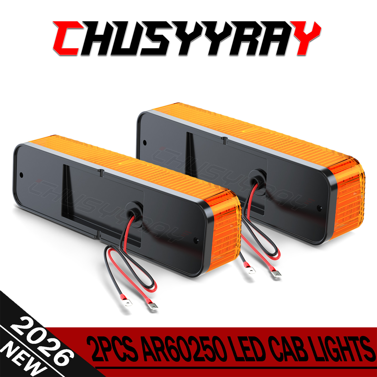 2X LED Cab Light For Deere Tractors 2155 2355 2555 2755 2855 2955 AR60250