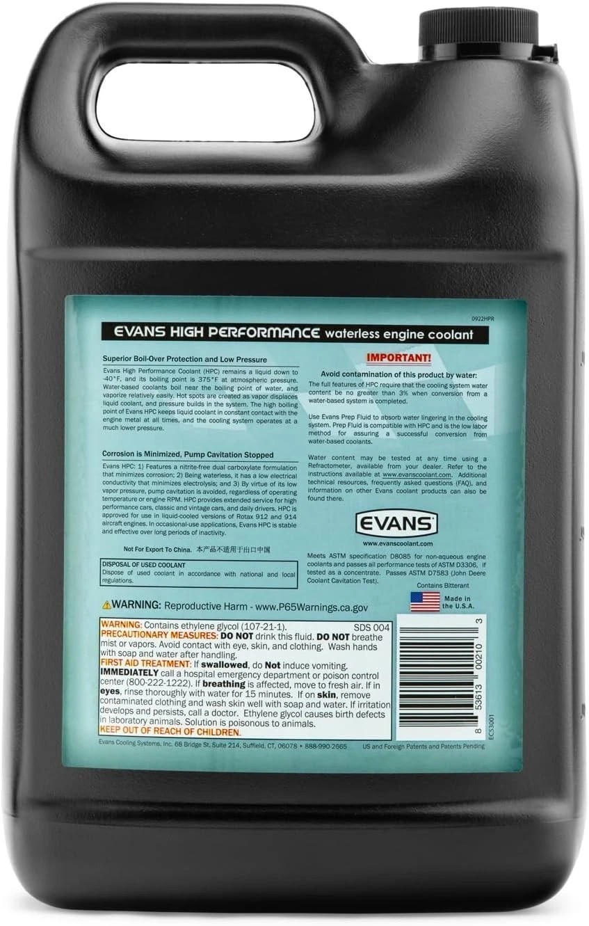 Waterless Coolant Pair for Optimized Cooling