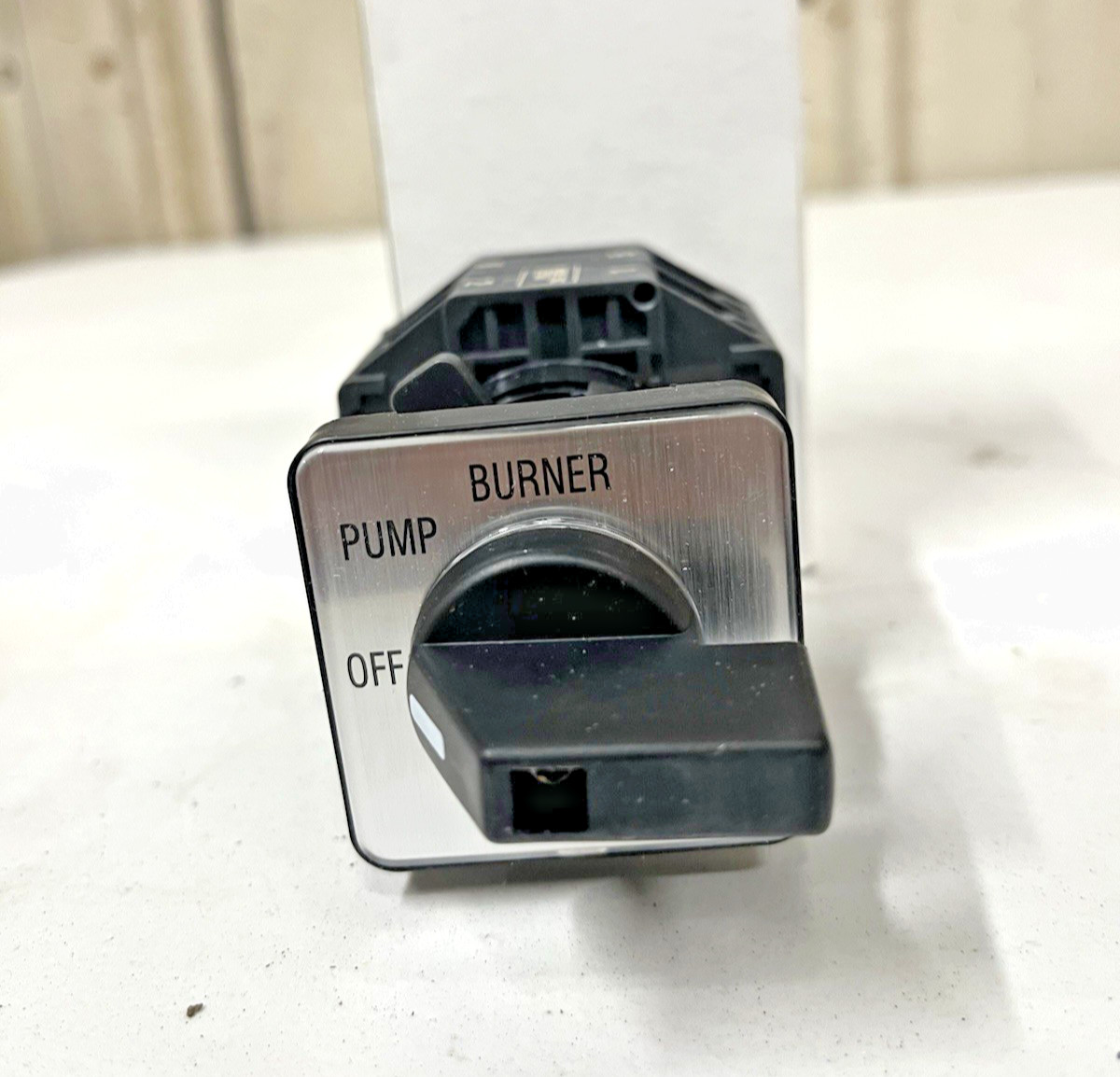 220v 50amp 3Position Pressure Washer Rotary Switch 2" Face Plate Off/pump/burner