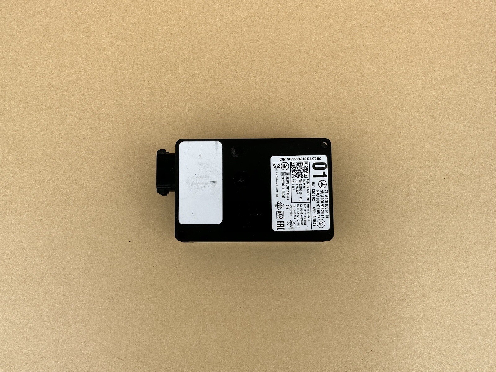 11-17 MERCEDES ML GL E C R OEM BLIND SPOT RADAR SENSOR A0009056103