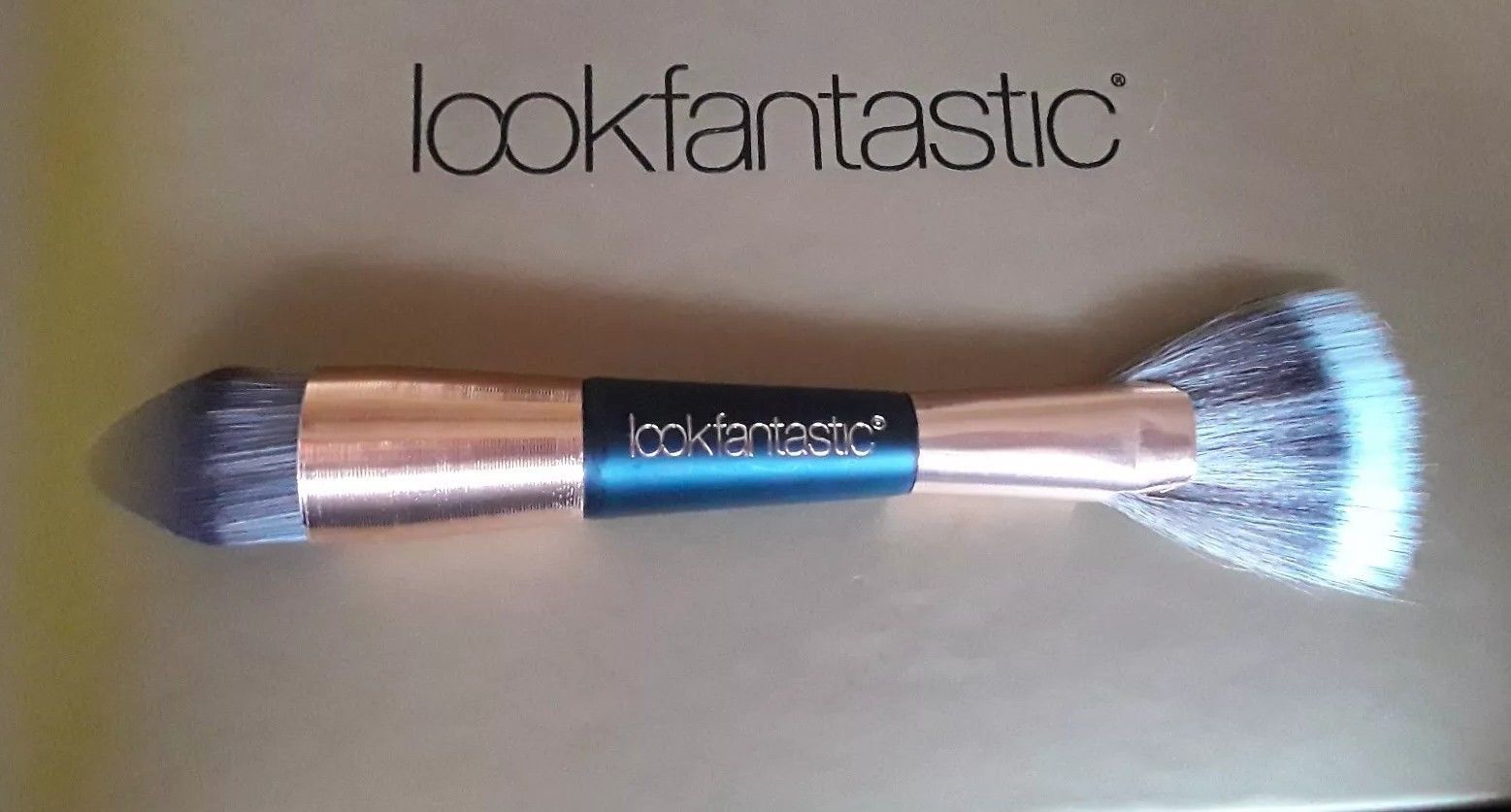 Look Fantastic Rose Gold Double Ended Brush Tool
